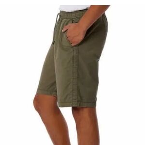NWT Unionbay Men's Pull On Shorts Olive Green large